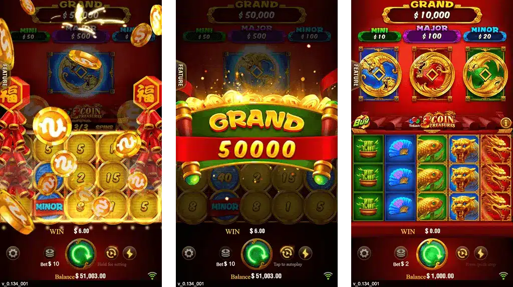 3 Coins Lucky77 Bonus